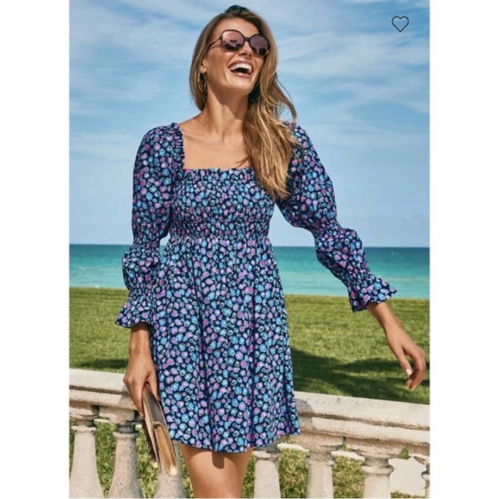 Lilly Pulitzer Blue and Pink Woman’s Dress
